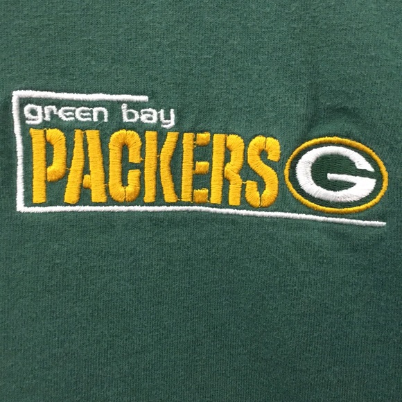 NFL (Green Bay Packers)-Vintage Green Majestic Tee - Picture 2 of 8